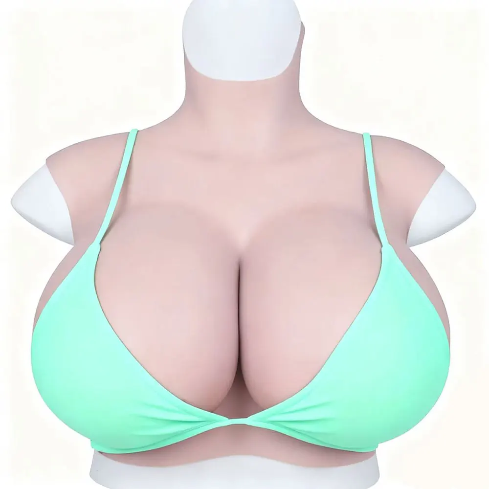 

Silicone Breast Forms C/D/E/G/H Cup Huge Fake Boobs Transgender Drag Queen Shemale Crossdresser Beginner