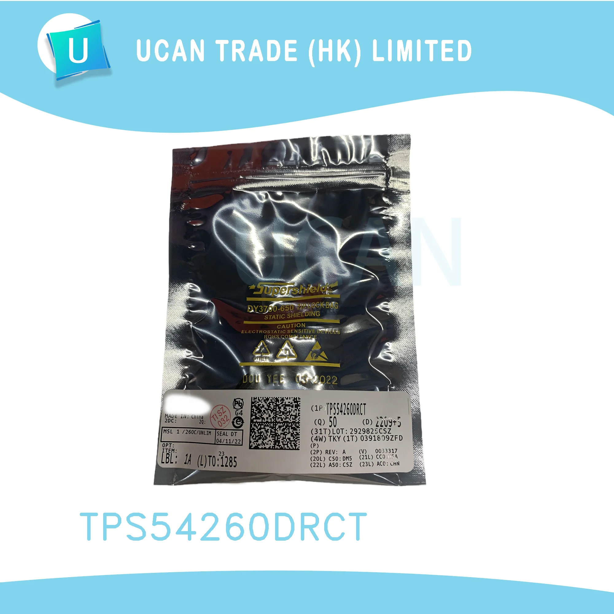 10PCS/Lot TPS54260DRCR TPS54260 VSON-10 Original and New in Stock