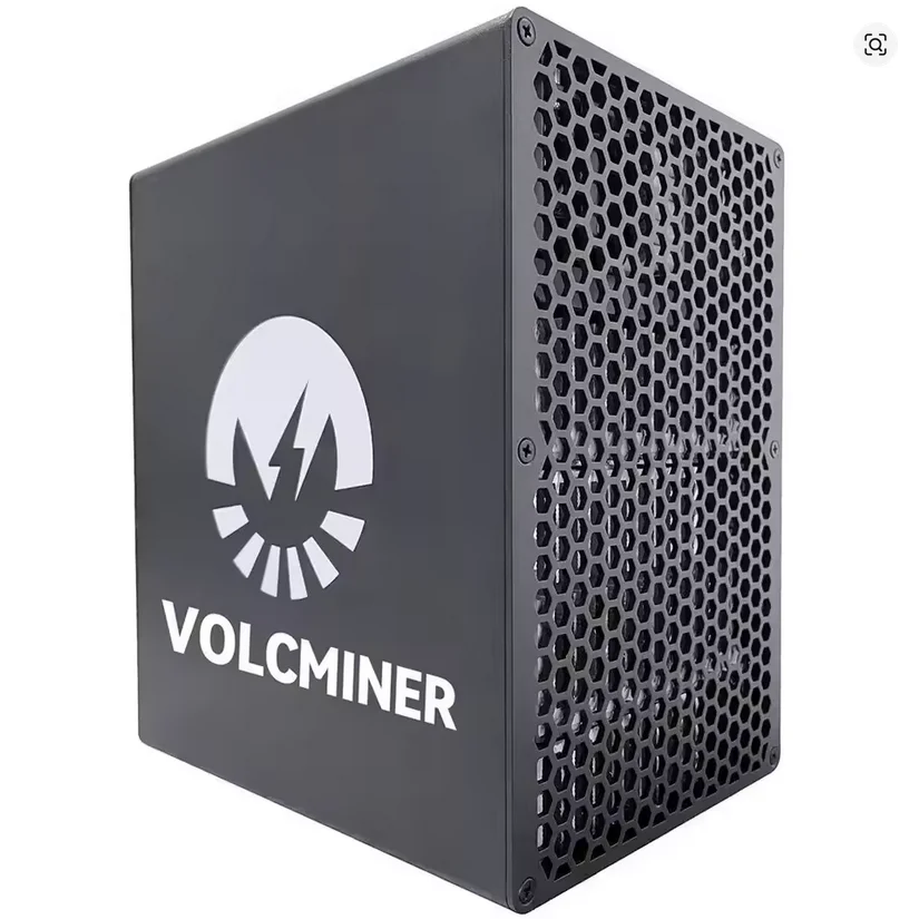 العلامة التجارية الجديدة VolcMiner D1 Mini 2.2 GH/s LTC Doge BEL Miner - 500W مع سلك الطاقة، الشحن في مارس