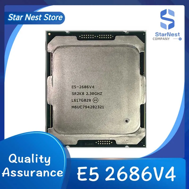 Xeon E5 2686 V4 2686V4 2.3GHz 18-Cores 145W LGA 2011-3 CPU Processor