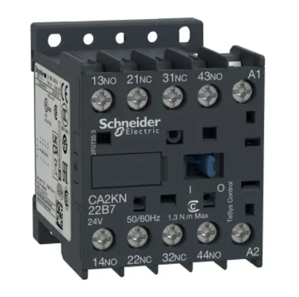 

CA2KN22E7 CA2-KN22E7 2NO+2NC | 48VAC Tesys CAK control relay