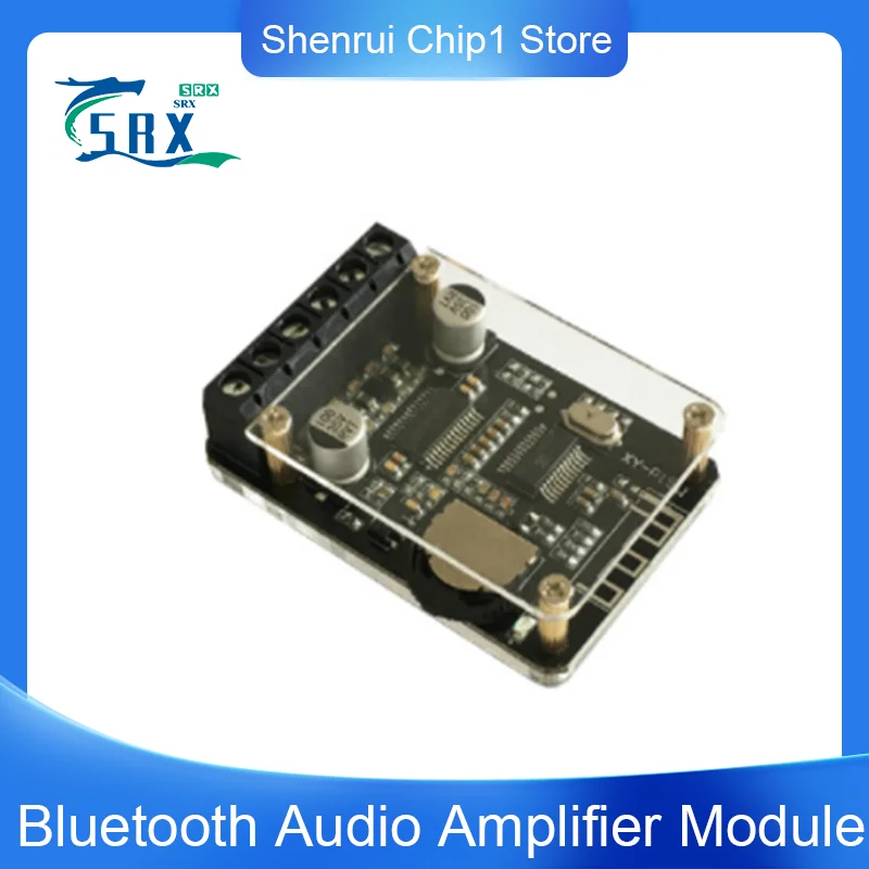 10W 15-20W Stereo Bluetooth Audio Amplifier Module 12V 24V Non-destructive Car Speaker Stereo Diy