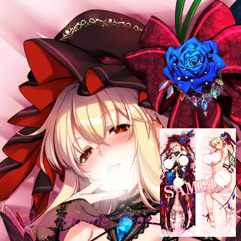 

Dakimakura Flandre Scarlet Anime Body Pillow Cover Double Sided Print Pillowcase Life Size Birthday Gifts