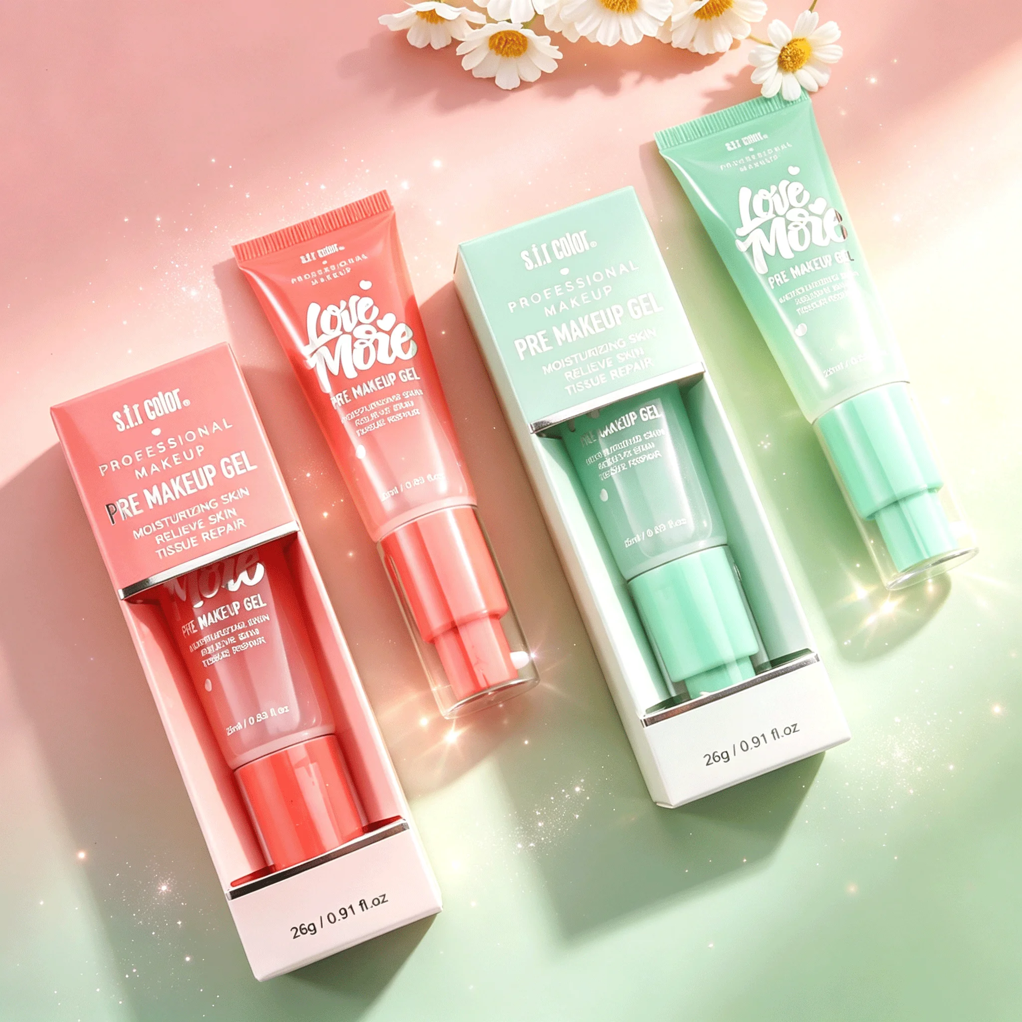 Primer Gel Pore Filler Smoothing Makeup Base, Moisturizing Face Primer for Long Lasting Foundation
