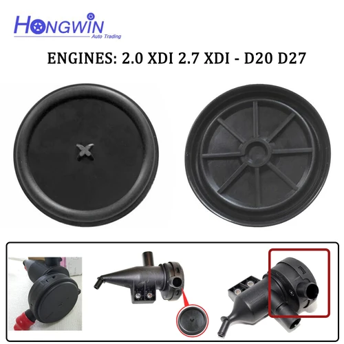 Membrana de cubierta de válvula PCV de motor para Ssangyong Actyon Rexton 2,0 2,7 XDI 6650180333 6650180233 , 6650180433 6650180633 6650180533