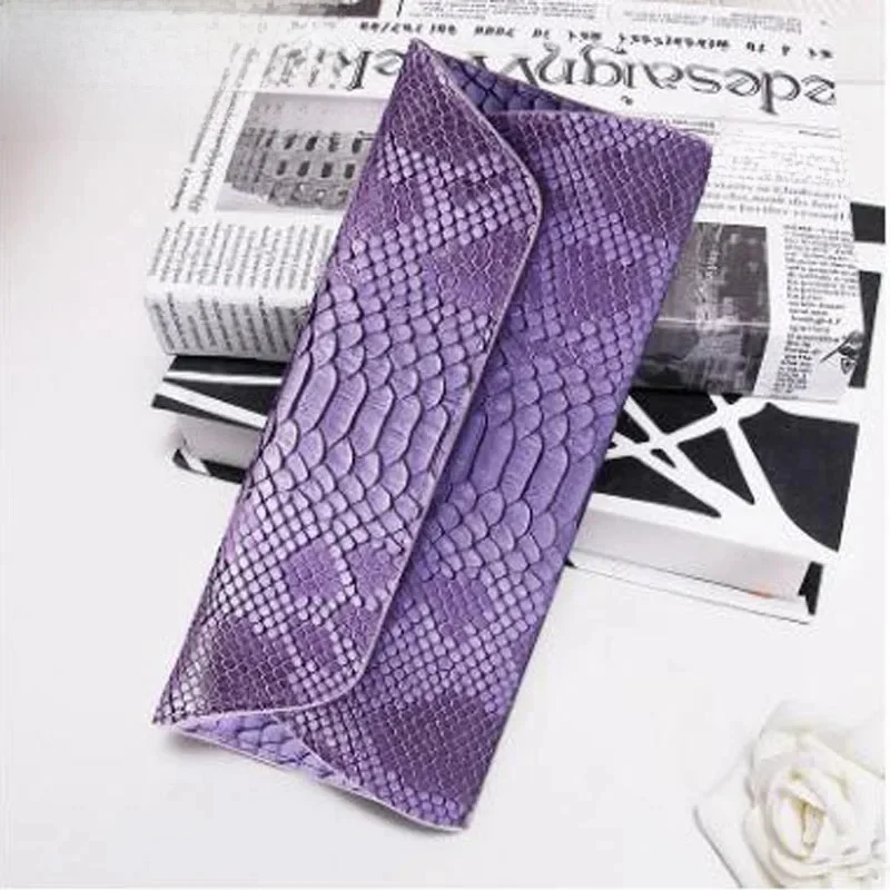 Portfele i portmonetki damskie Serpentine PU Leather Long Wallet Hasp Phone Bag Money Coin Pocket Card Holder Female Wallets Purse — zdjęcie 2