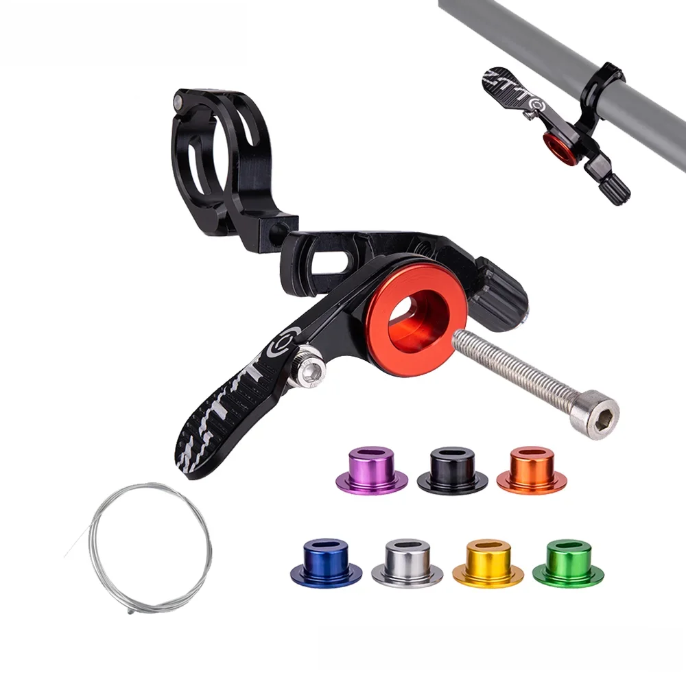 AliExpress ZTTO Bicycle Dropper Seat Post Lever Height Adjustable Seatpost Remote Controller Shifter Style Universal For MTB Road Bike