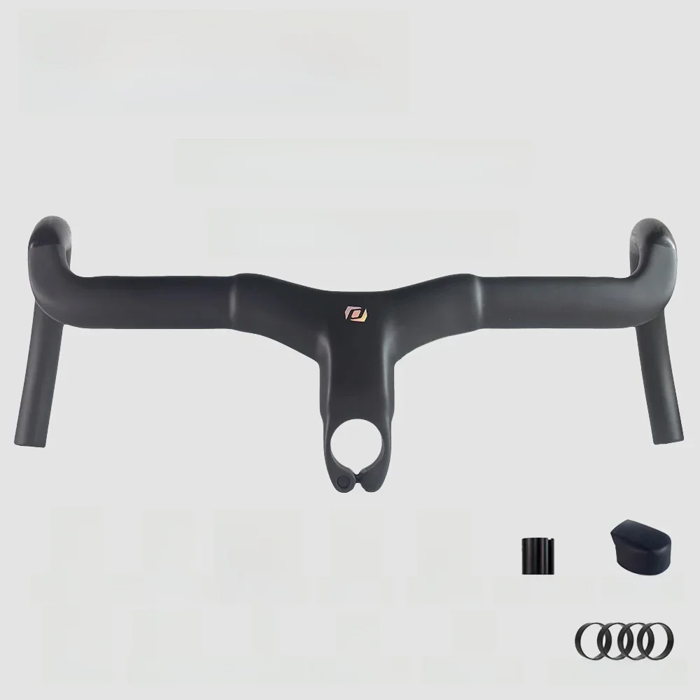 AliExpress ULLICYC Syncros Chrome Creston IC Sl X Gravel Integrated Cockpit 28.6/31.8mm Internal Cable Routing Bicycle Carbon Handlebar