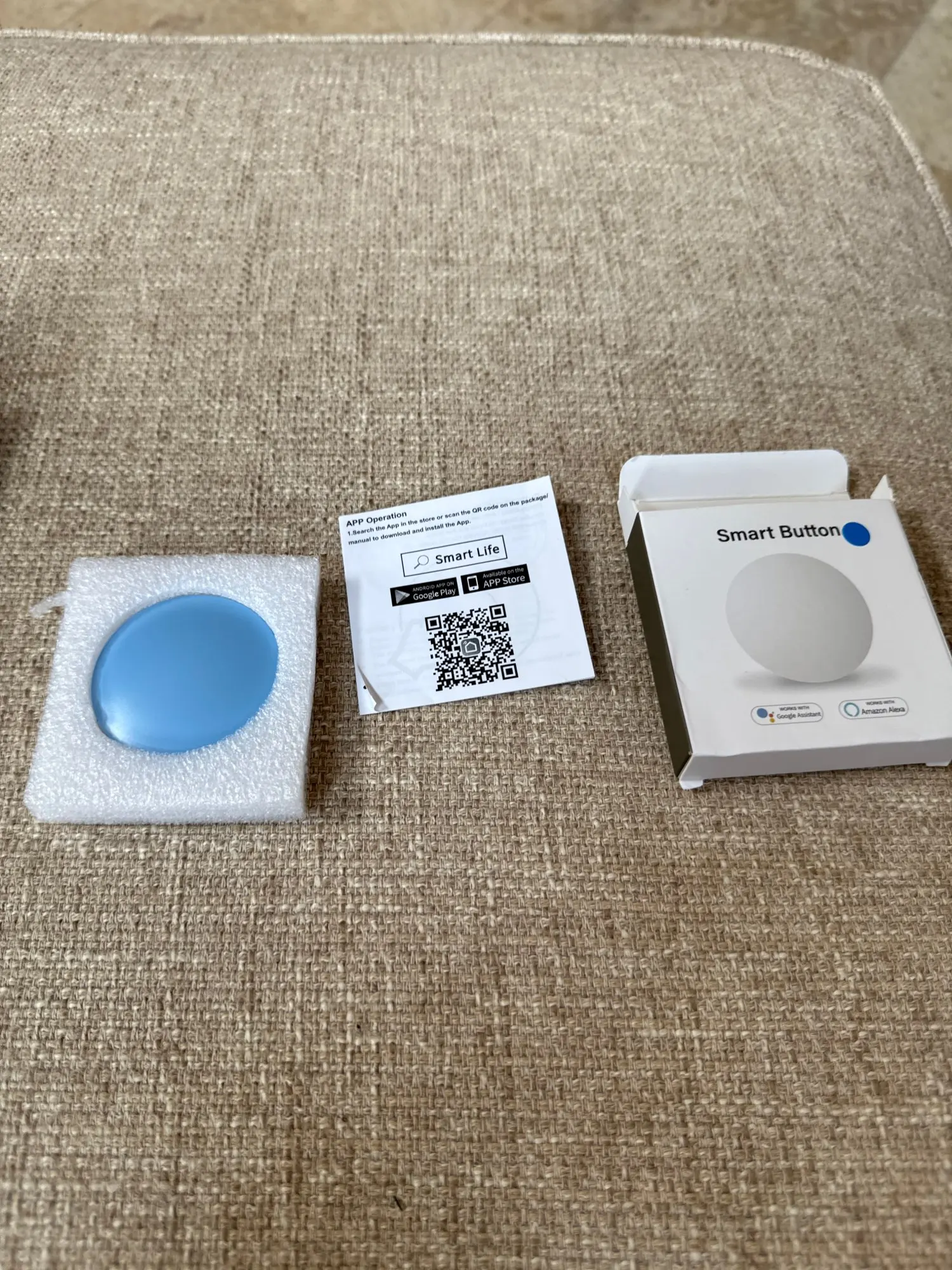 Tuya Zigbee Smart Wireless Button Switches Smart Life Intelligent Scene Linkage Switch Support Google Home Alexa Voice Control photo review