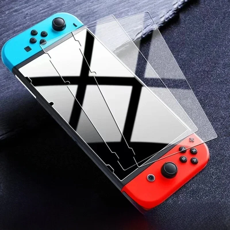 1/2/3PCS szkło ochronne do przełącznik do nintendo ochronne szkło hartowane na ekran dla Nintendos przełącznik Oled Lite NS akcesoria Film — zdjęcie 2
