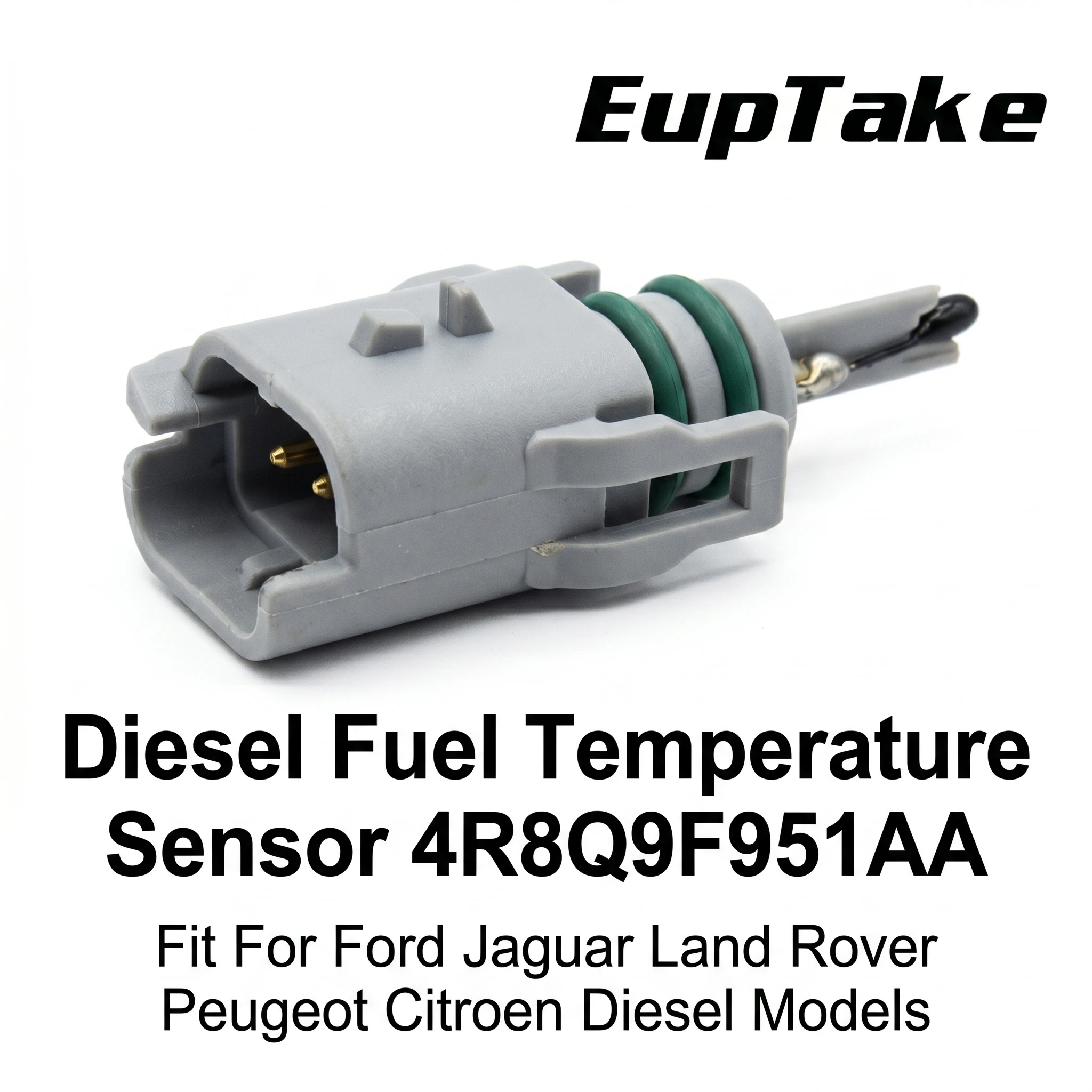 Diesel Fuel Temperature Sensor 4R8Q9F951AA For Ford Focus Mondeo Galaxy Kuga S-Max Jaguar XF Land Rover Defender 2.4 2.7