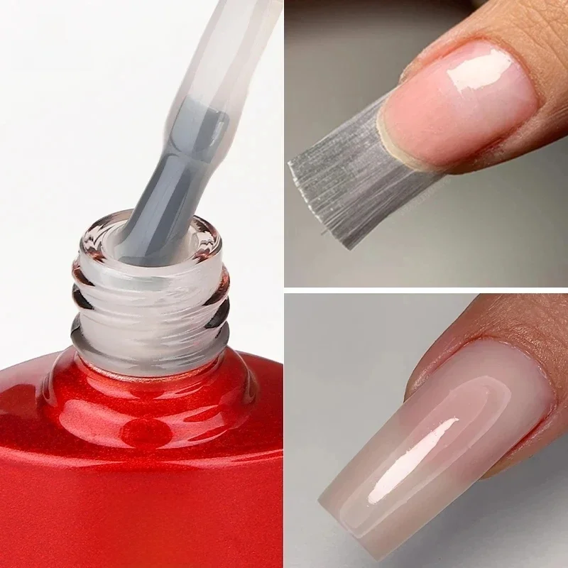 MSHARE Fiberglas Nägel Builder Nagel Verlängerung Gel Set Faser für Nagel Verlängerung Fibernails