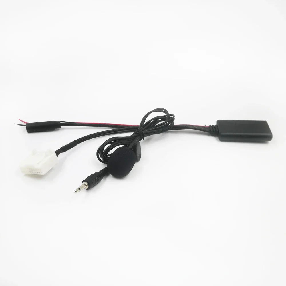 Biurlink dla Toyota Camry Corolla Lexus 20Pin gniazdo mikrofon samochodowy odbiornik Bluetooth 5.0 urządzenie kabel AUX zestaw głośnomówiący — zdjęcie 2