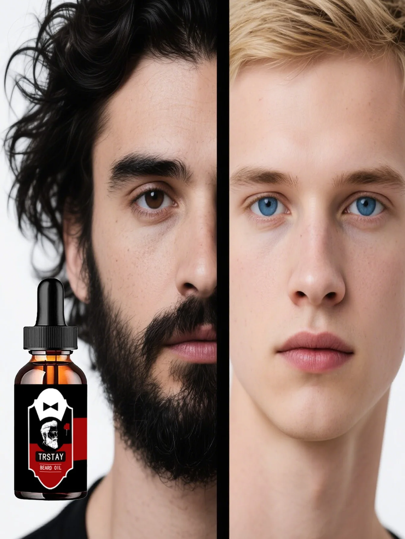 Dry repair beard essence nourishes strengthens prevents bifurcation rashness smooth shiny masculine beard care for men with dry - Image 5