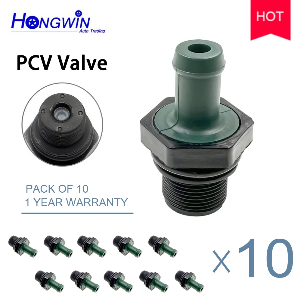 Válvula PCV para Nissan X-Trail, T30, Armada QR20, QR25, Altima, 11810-6N201, 1035A422, 11810-EA200, 11810-6N202, 118106N202, 118106N201, 10 pcs