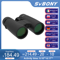 SVBONY SA205 8X42 ED Flat-field Binoculars,IP67 Waterproof BAK4,Bird Watching,Stargazing,Camping,Travel,Astronomy