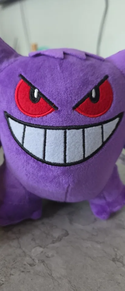 24cm Pokemon Gengar Plush Toy Soft Cute Cartoon Pikachu Stuffed Doll Birthday Gift Peluche Pokemon Collection photo review
