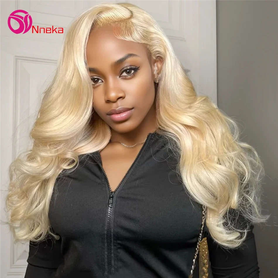 30 38 Inch Body Wave Lace Front Wig 613 Blonde 13x4 Lace Front Wigs 613 Hd Lace Frontal Wig 13x6 Human Hair Wigs 100% For Women