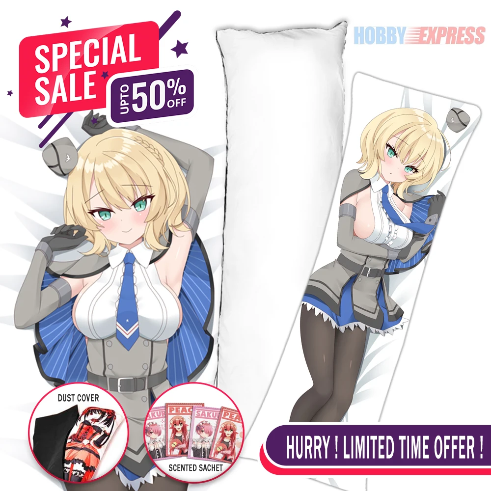 Hobby Express Anime Dakimakura Japanese Otaku Waifu Life Size Doublesided Print Hugging Body Pillow Cover KanColle ADP20327