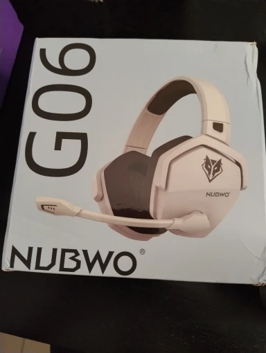 NUBWO G06 2.4G Dual Wireless Gaming Headset 5ms Low Latency 7.1 Surround ENC Mic For PC PS4 PS5 Gaming Bluetooth Headphones photo review