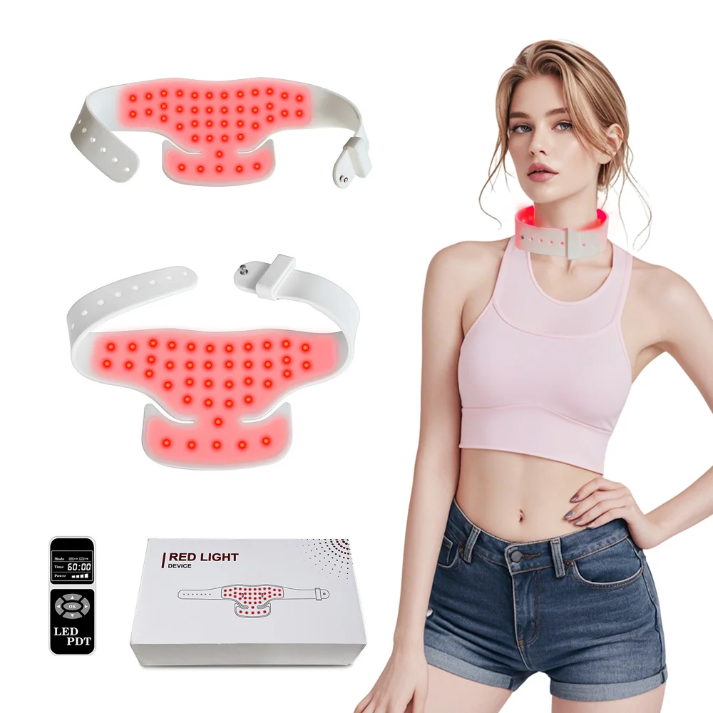 940nm 850nm 660nm vermelho e perto infravermelho terapia de luz envoltório pescoço perna braço almofada para alívio da dor músculos articulações relaxar dispositivo massagem