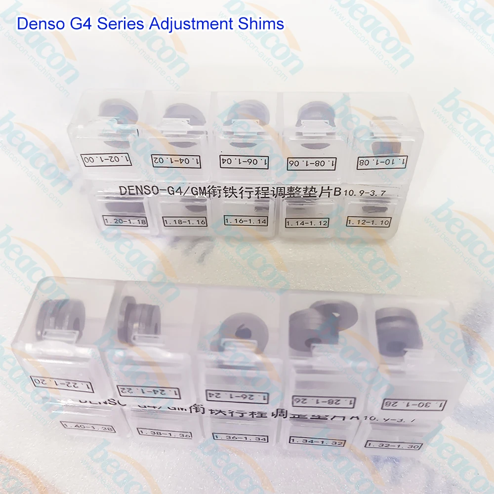 500PCS G4 GM Diesel Injector Adjusting Shims Common Rail Injector Nozzle Valve Gasket or Denso