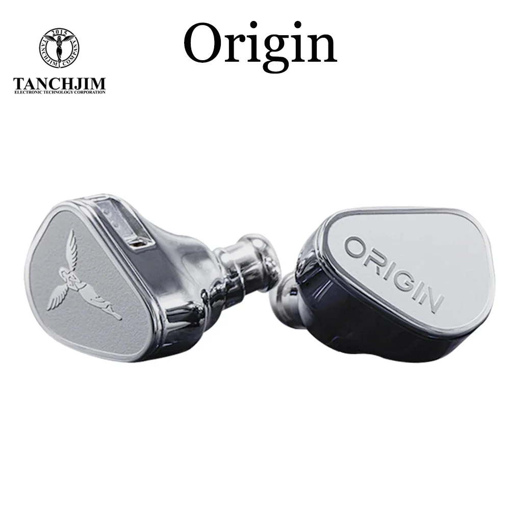 Tanchjim ORIGIN Flagship HiFi Earphone 10mm DMT Single Dynamic Driver in-Ear Monitor with Detachable 0.78 2Pin 3.5mm Cable