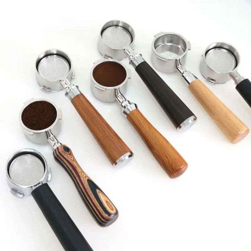 Porte-filtre à café sans fond, 51mm, pour Homix H11 Oster Cecotec Hibrew, avec panier filtrant, accessoire de Machine à expresso, outil Barista