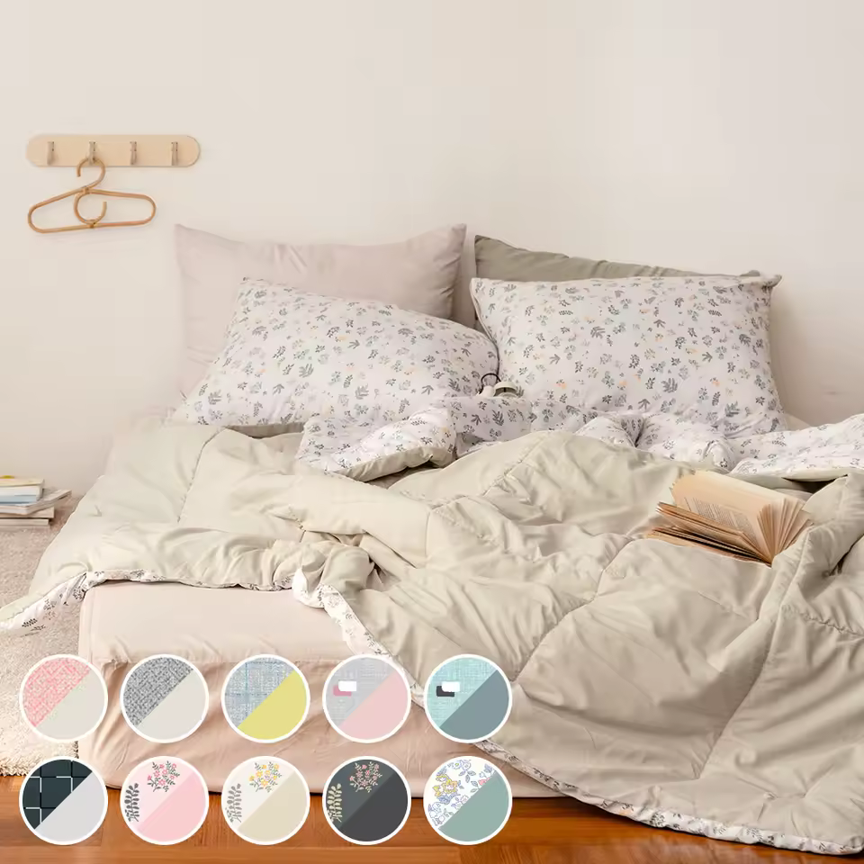 더자리 차렵이불 디자인 예시