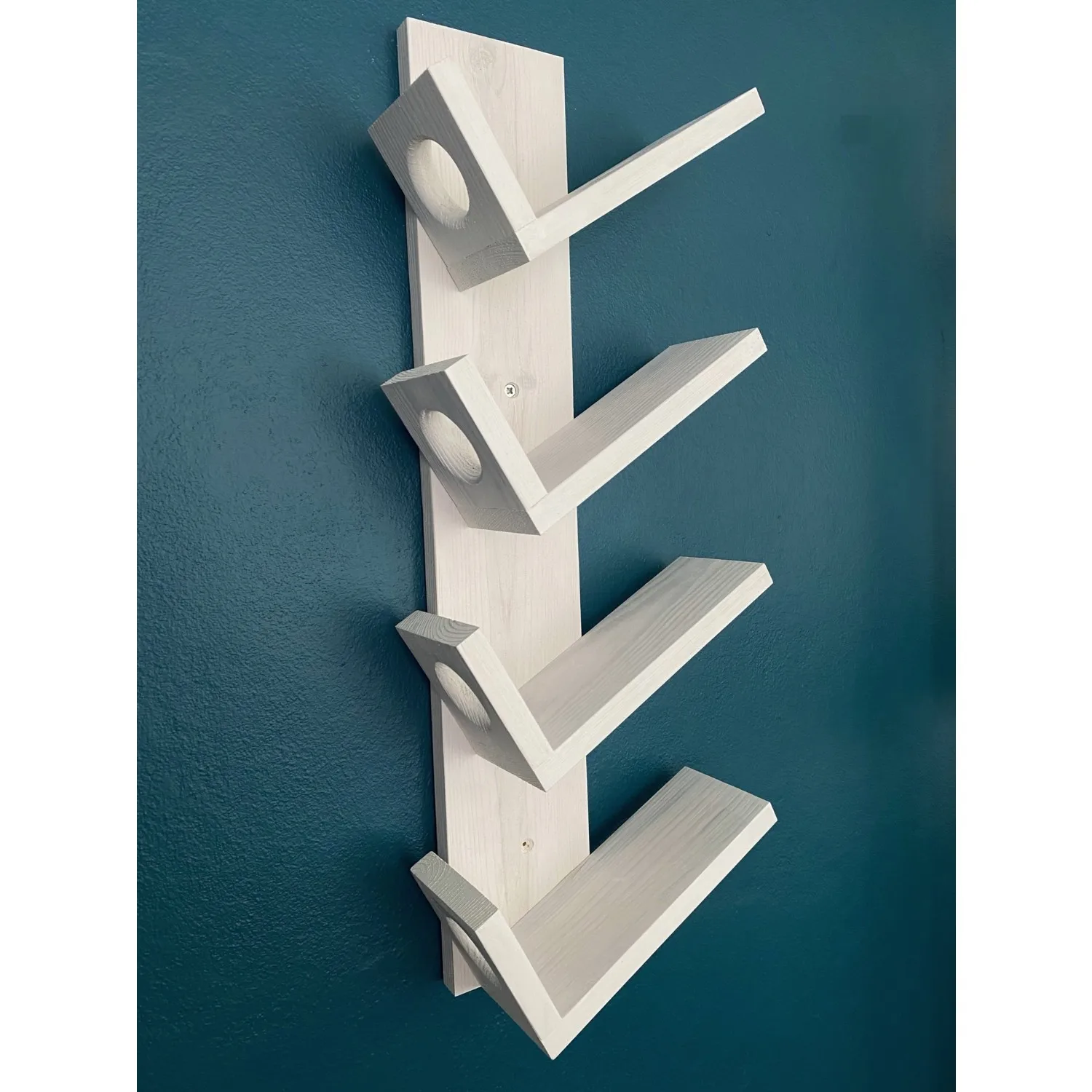 Natural Wood Vintage Wine Rack Wine Rack Retro Wooden Wine Rack Walnut