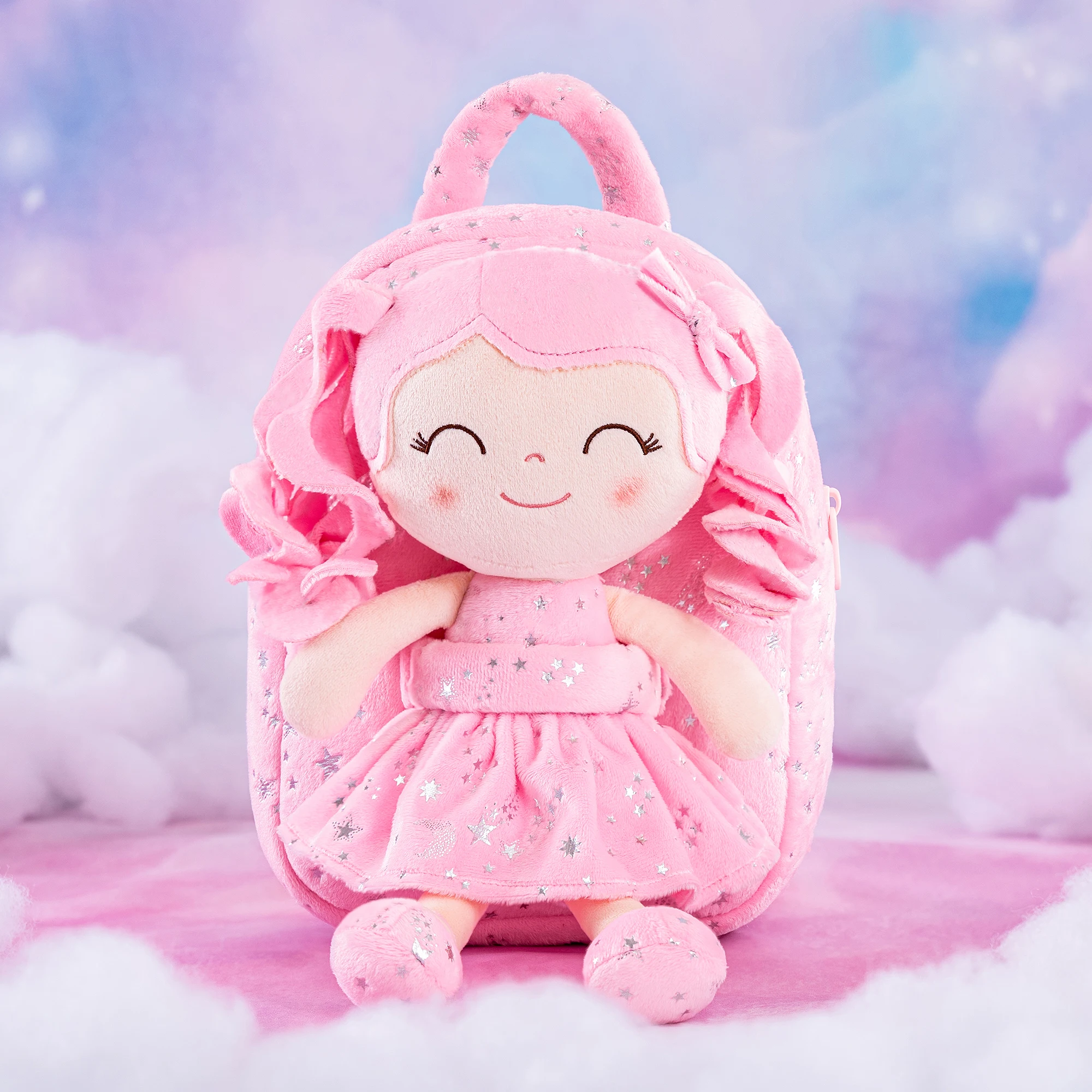 Gloveleya Zaino in peluche Zaini morbidi, Zaini per bambini Zaino con animali di peluche per regali per baby shower