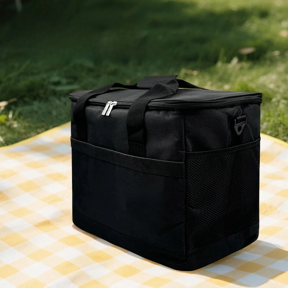 Sac thermique étanche de grande capacité 30L, sac isotherme de bière isolé pour Camping en plein air avec ouvre-bouteille pour pique-niques et barbecue, camping