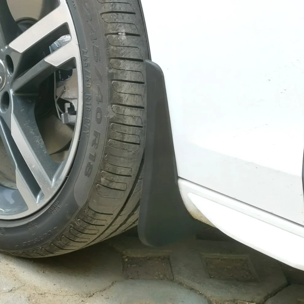 4Pcs Mud Flap For 2016-2019 Audi A4 (B9) Fender Dirtboard Mudflaps Splash Proof Guards Car Accessories