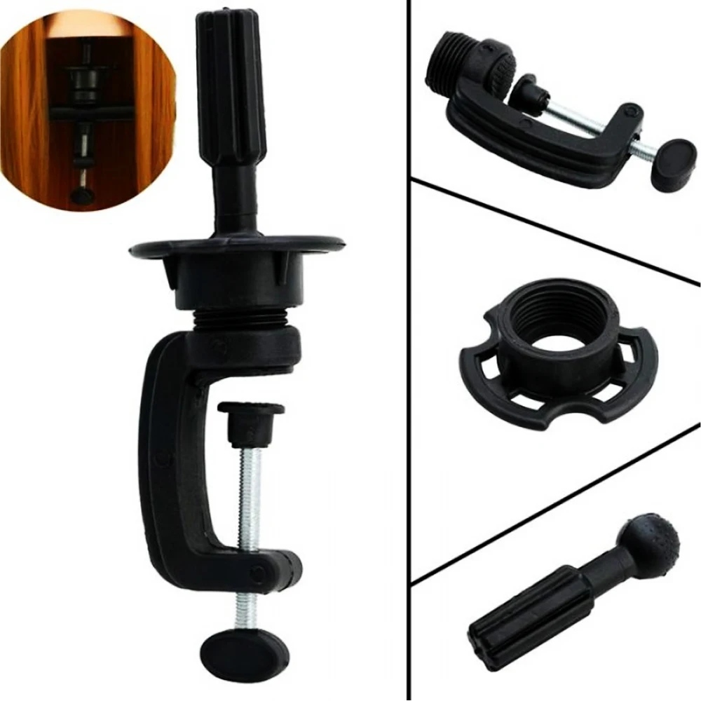 Adjustable Plastic Mini Wig Head Stand Table Clamp Hair Accessory Tool Training Mannequin Holder for Wig Making