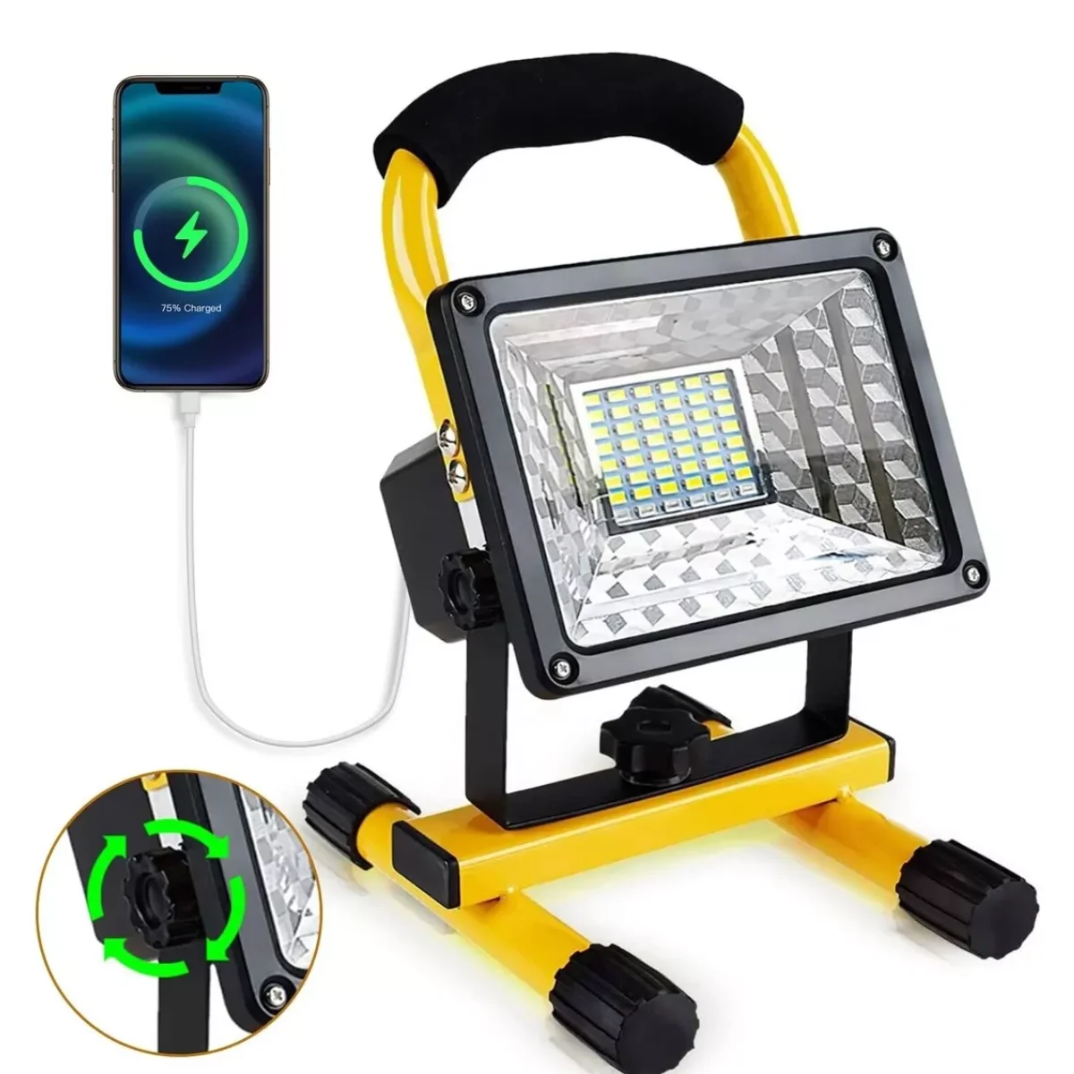 30W Portable Rechargeable Led Reflector