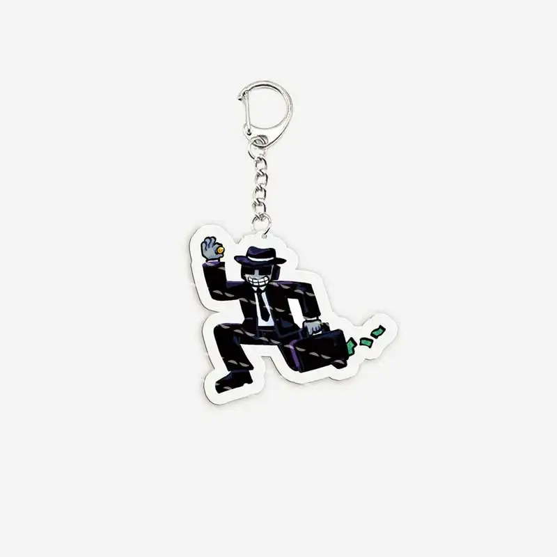 Souvenir and Boredom キーチャーム ゲーム Forsaken キーホルダーアクセサリーバッグアクリルゲスト 1337