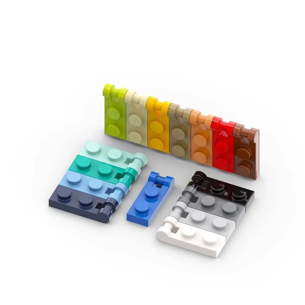 20 pièces MOC 60478 plaque spéciale 1x2 avec poignée de barre sur l'extrémité blocs de construction pièces bricolage pièces de technologie éducative jouets