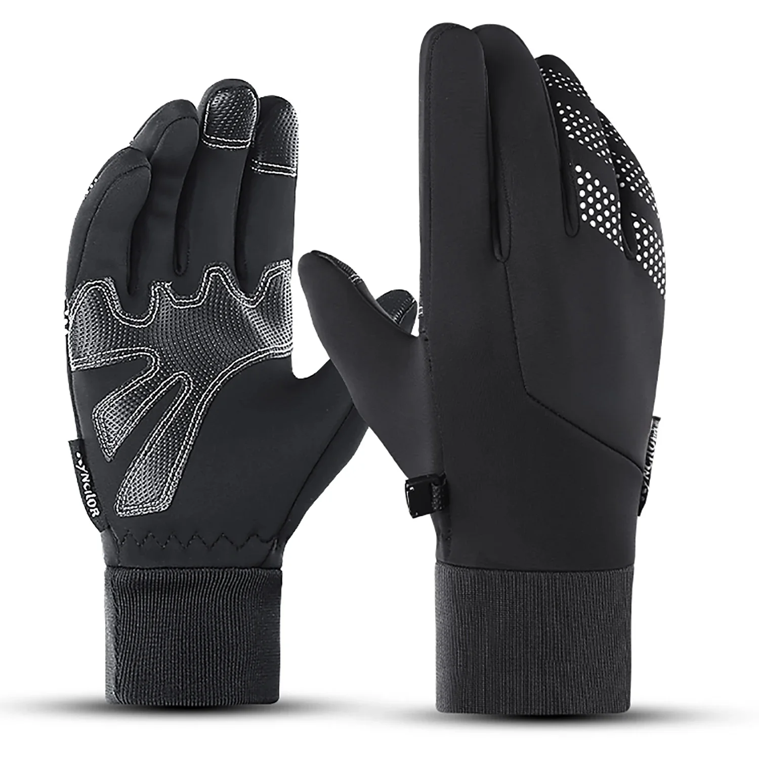 AliExpress NONE Waterproof Winter Warm Gloves Windproof Outdoor Gloves Thicken Warm Mittens Touch Screen Gloves Unisex Men Sports Cycling Glove