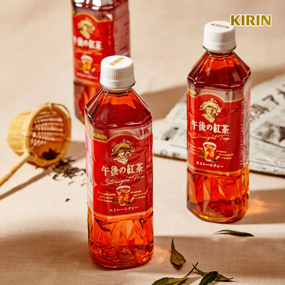 KIRIN Afternoon Black tea straight tea 500ml x 6plastic bottles