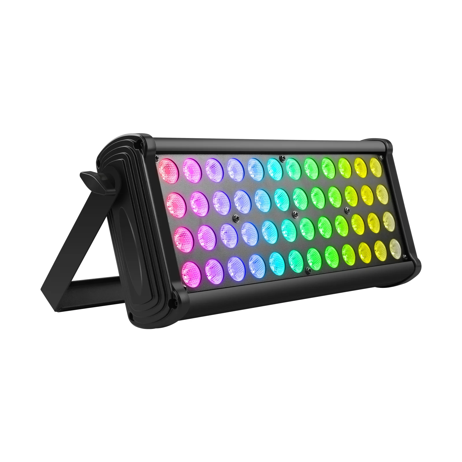 48LED Rainbow Effect Wall Lights 3 IN 1 Color Mixing Highlights LED Projection Light Building Exterior Outdoor Building Lighting