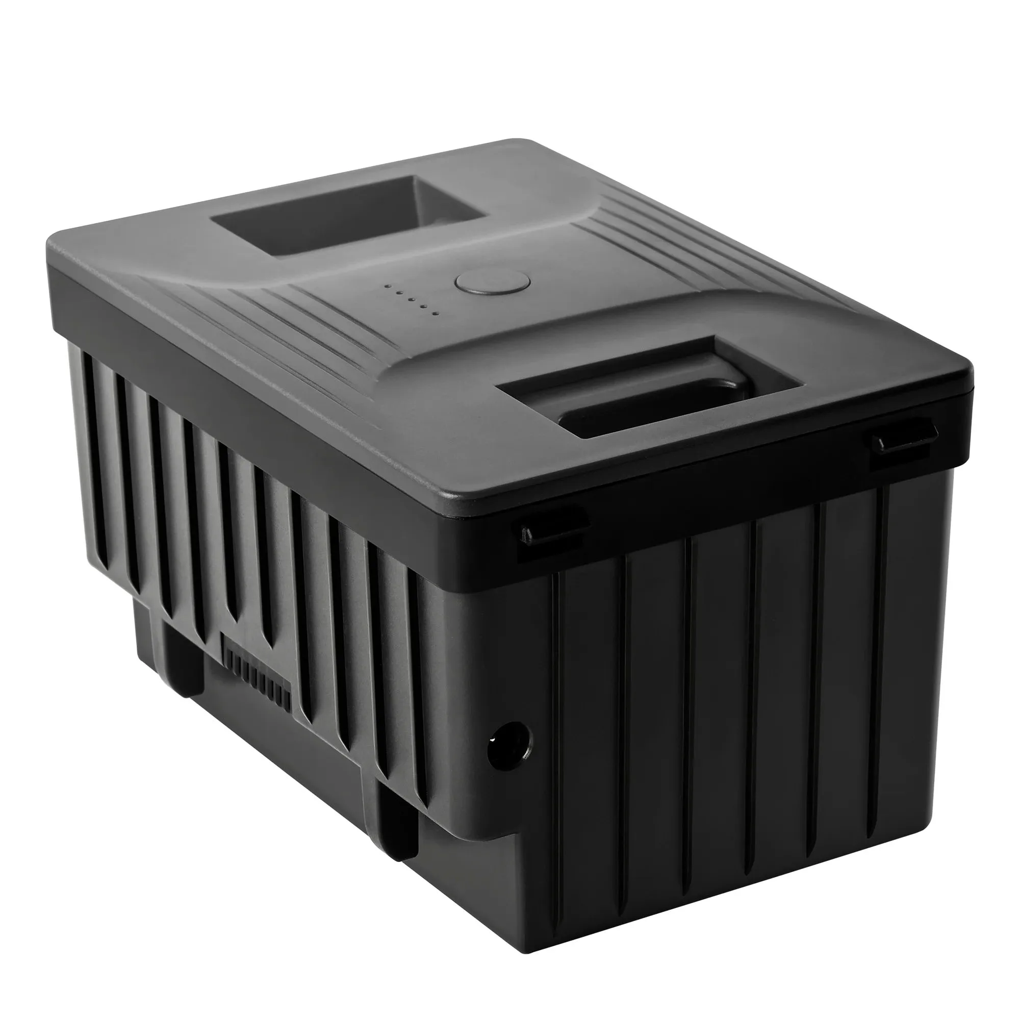 Batteria del frigorifero per auto Euhomy, 12/24V DC e 120 ~ 240V AC, batteria del frigorifero portatile, 4.9 in W, 2.8 in H