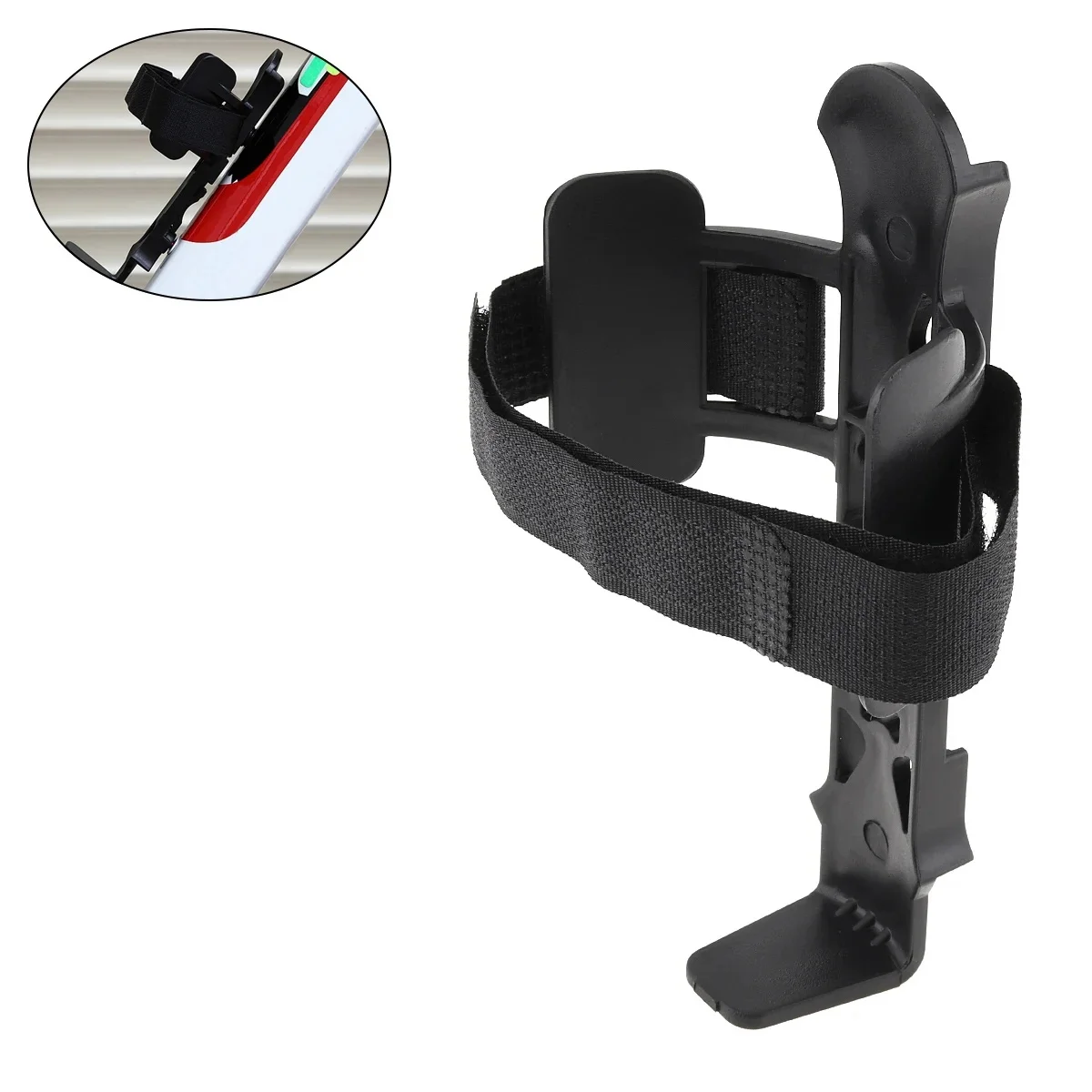 AliExpress 6cm-9.5cm Adjustable Bicycle Water Bottle Cage MTB Road Bike Side Load Water Bottle Holder with Hook and Loop Fasteners Belt