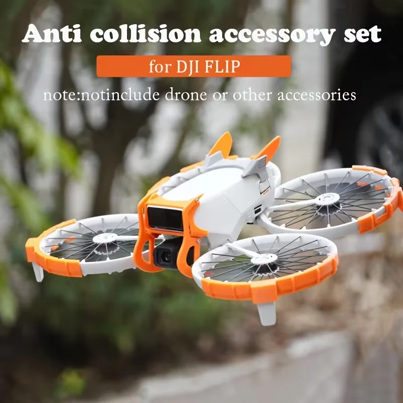 Protective Bumper Guard Ring for DJI Flip Anti-Collision Lightweight Scratch-Resistant Durable Drone Accessory Outdoor Flight