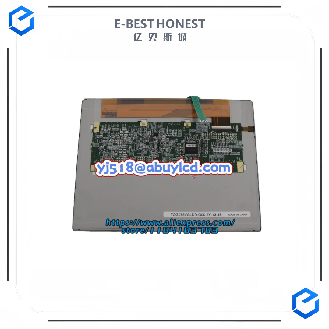 TCG075VGLDD-G00 painel lcd de 7,5 polegadas 640*480