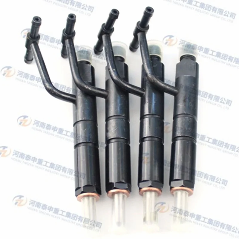 

4JB1 Engine Fuel Injector +Nozzle KBAL-P001A 4PCS Fuel Injector Assembly Compatible