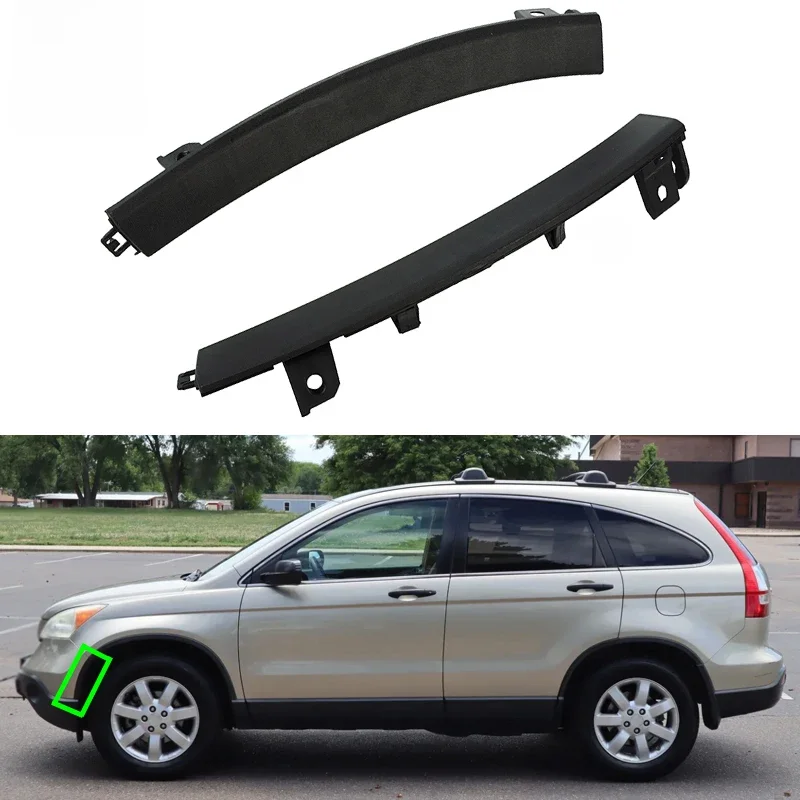 Przedni zderzak samochodowy Czarny błotnik do Hondy CR-V CR V 2007 2008 2009 2010 2011 Akcesoria Auto Części zewnętrzne — zdjęcie 2
