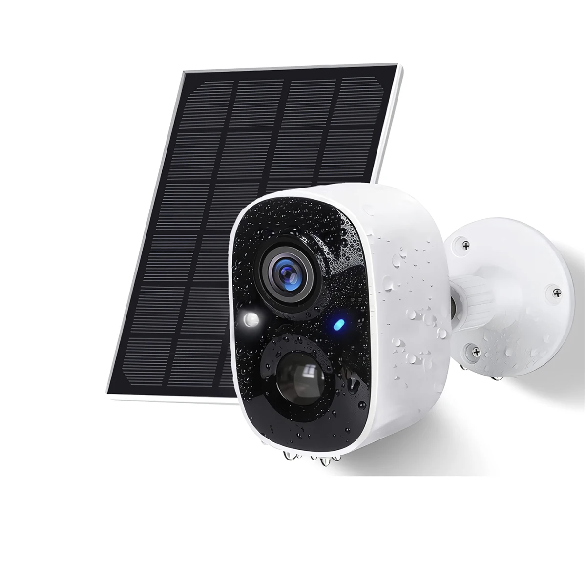 Ssecurity IP surveillance outdoor Wifi 1080P camera with Solar Panel and motion detection AI shipping from Spain