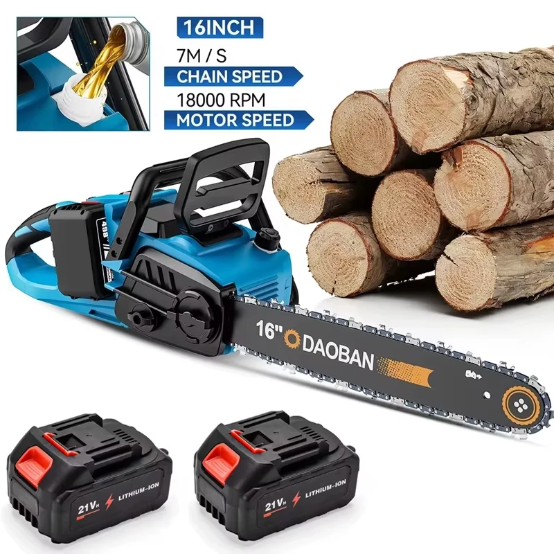 Makita – tronçonneuse électrique sans fil 3500W, 16 pouces, outil électrique pour le travail du bois, coupe-jardin portatif pour batterie