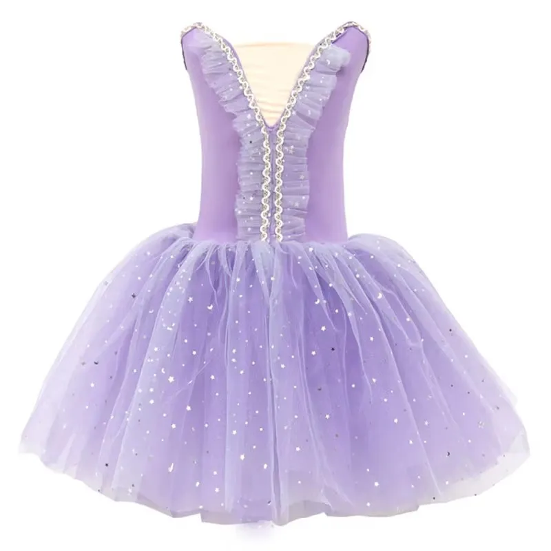 

New Professional Ballet Tutu Girls Blue Pink Long Dress Ballerina Party Dress Adult Women Child Kids Ballet Dance Costume