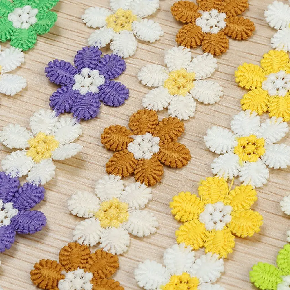 1 Inch Width Flower Lace DIY Arts And Crafts Materials Water Soluble Milk Silk Apparel Sewing Accessory Dream Catcher Making Kit